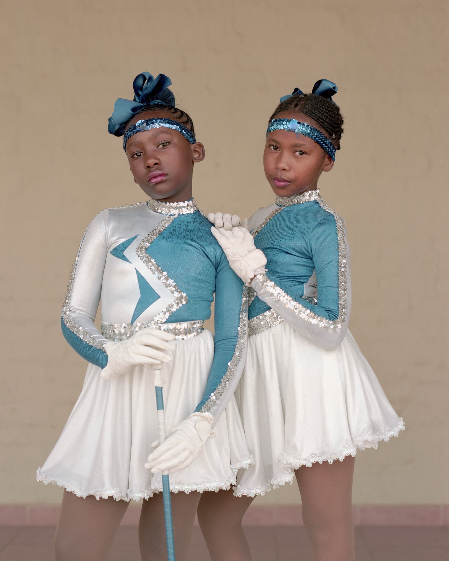Sinalo Mshunqane and Karabo Mahanyele, Curro Thatchfield Primary School Majorettes, Centurion, Tshwane, 2018