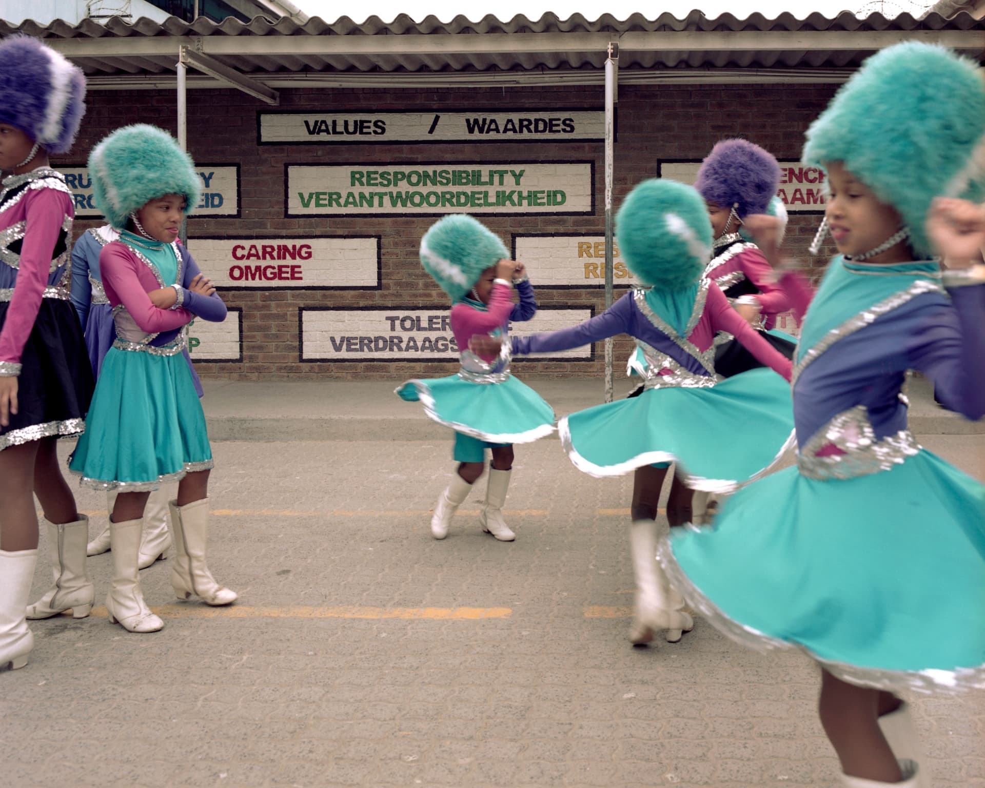Dr Van Der Ross Primary School Majorettes, Belhar, Cape Town, 2017